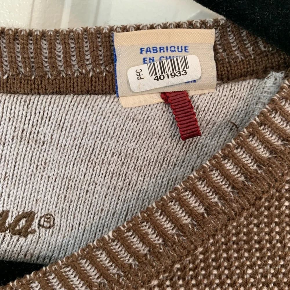Tommy Bahama Paradise Ridge v neck pullover sweater silk men’s sz medium office‎